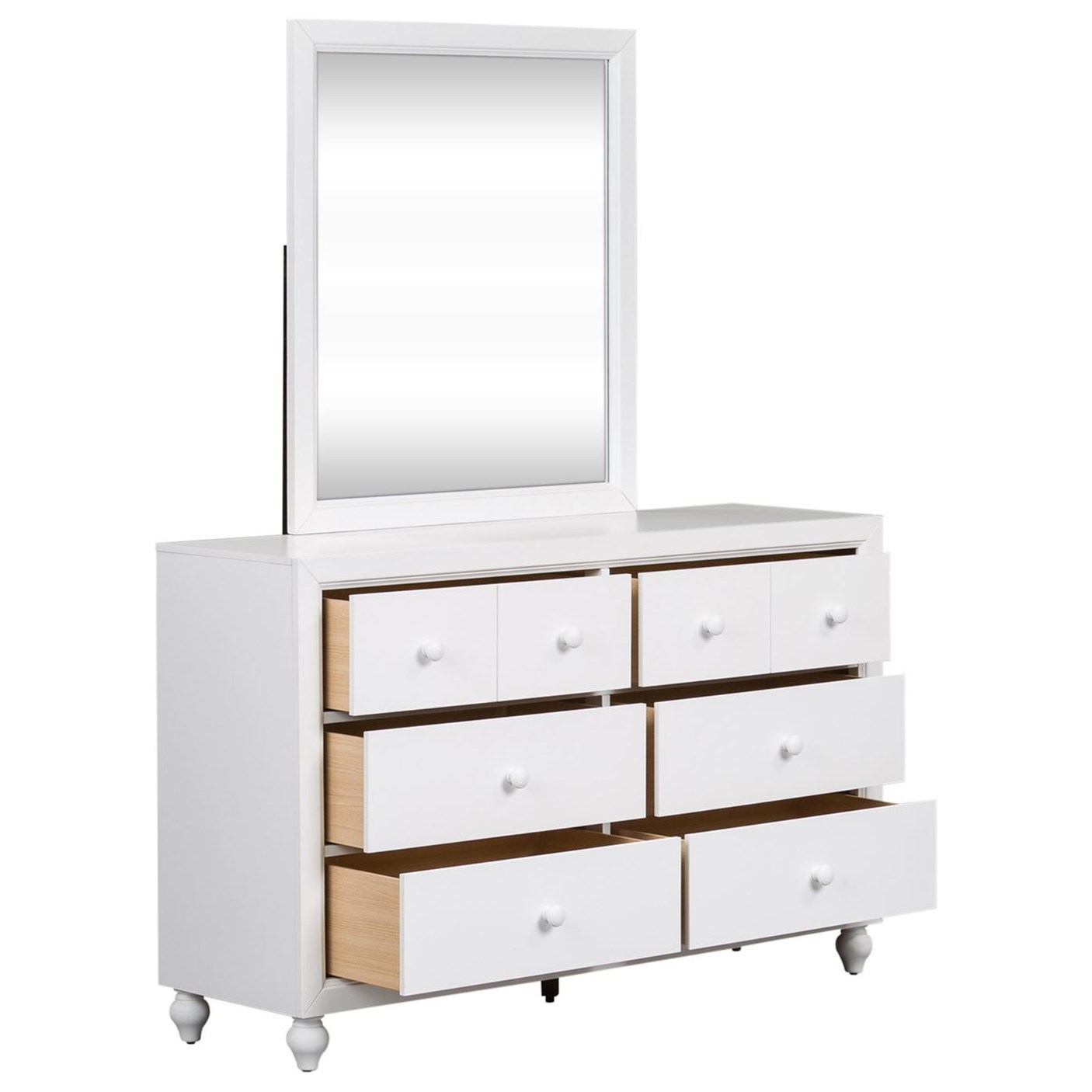 Liberty Furniture Cottage View 523 YBR DM Cottage Style Dresser